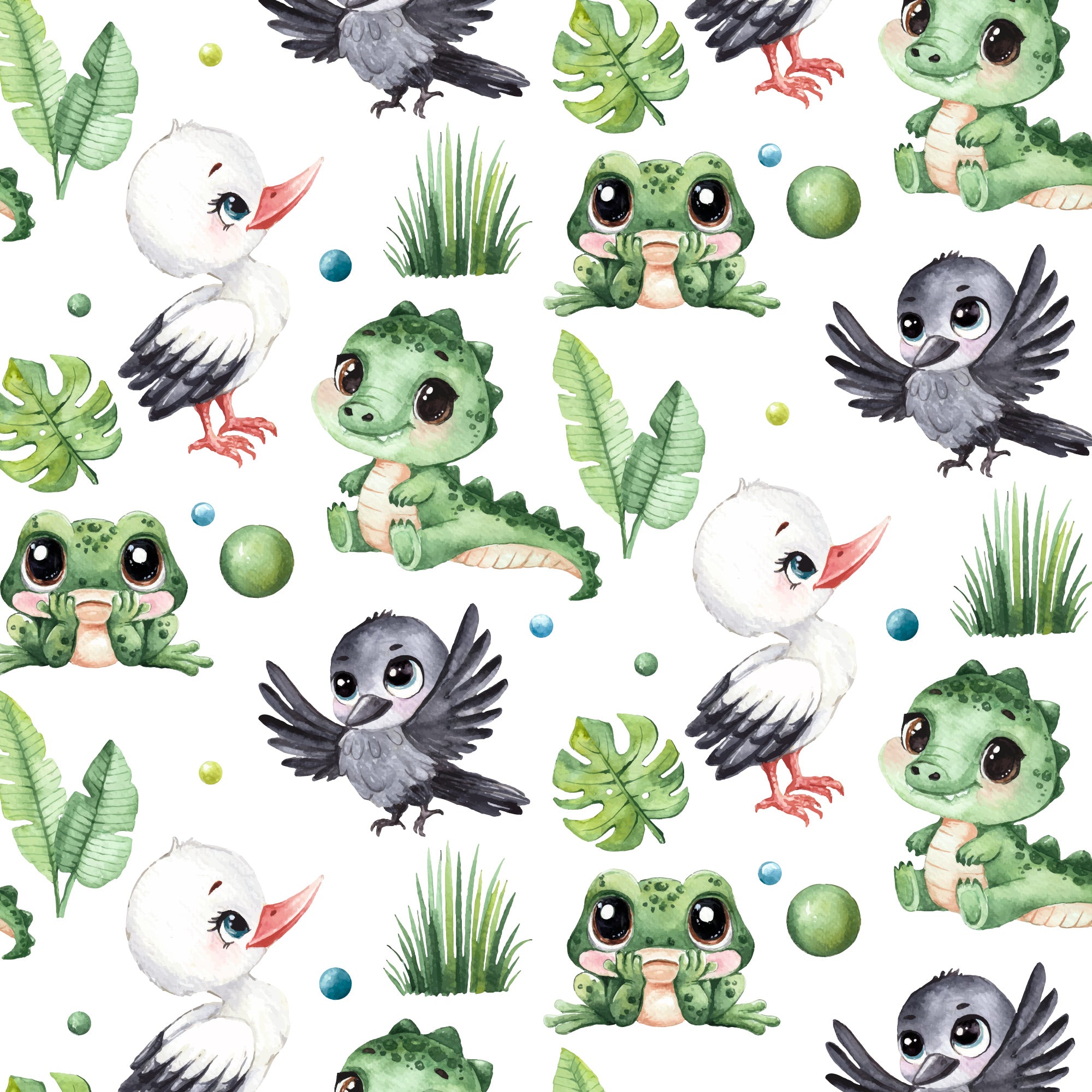 Little Jungle Crew - Bib