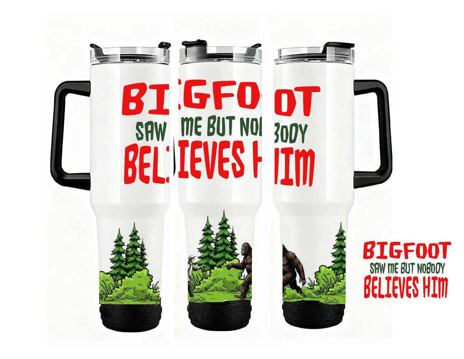 40oz Bluetooth Bigfoot Travel Mug