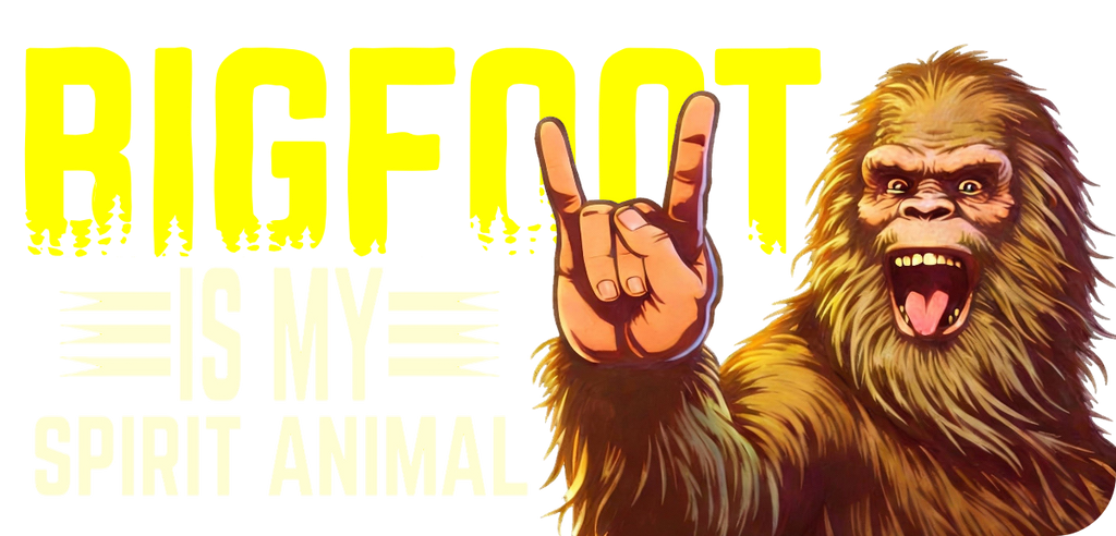 Bigfoot Is My Spirit Animal - T-Shirt