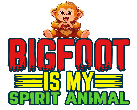 Bigfoot is my Spirit Animal - Baby Bib