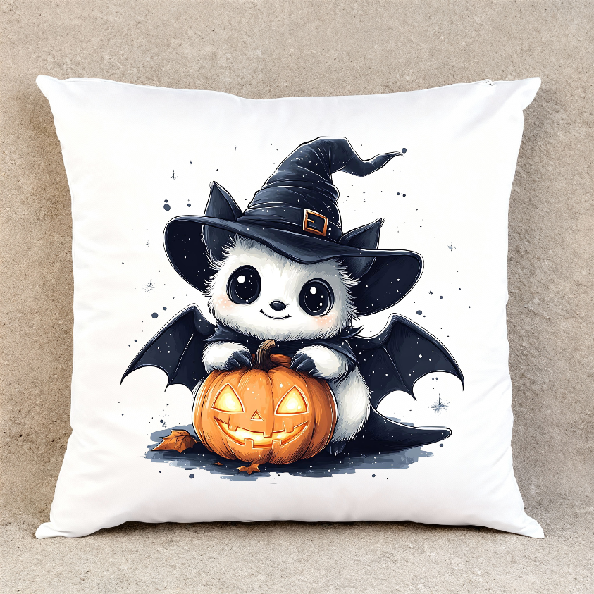 Witchy Little Flyer - Throw Pillow Cover