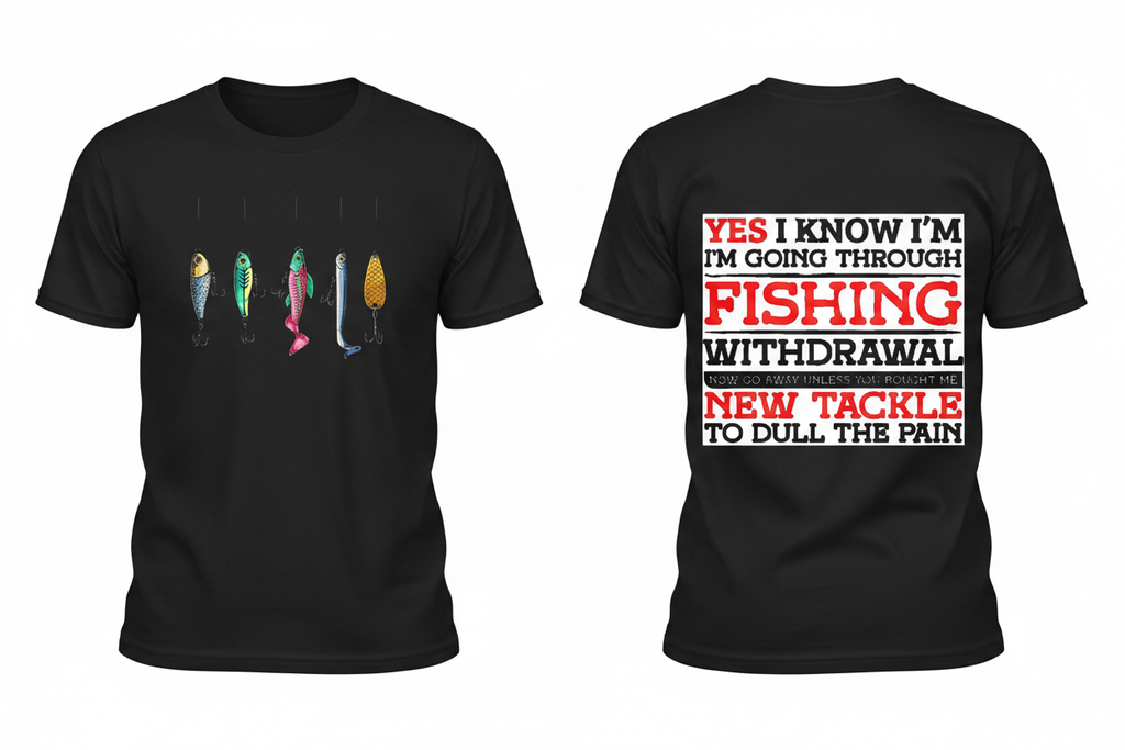 Fishing Withdrawal - Black Side by Side