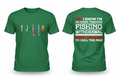Fishing Withdrawal - Irish Green White Text