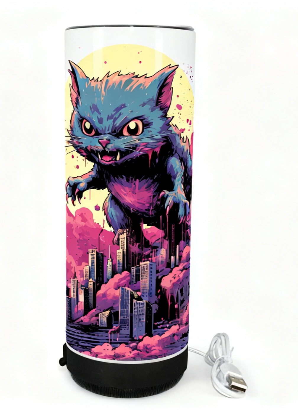 Catzilla 20oz Bluetooth Travel Mug with removable Bluetooth speaker