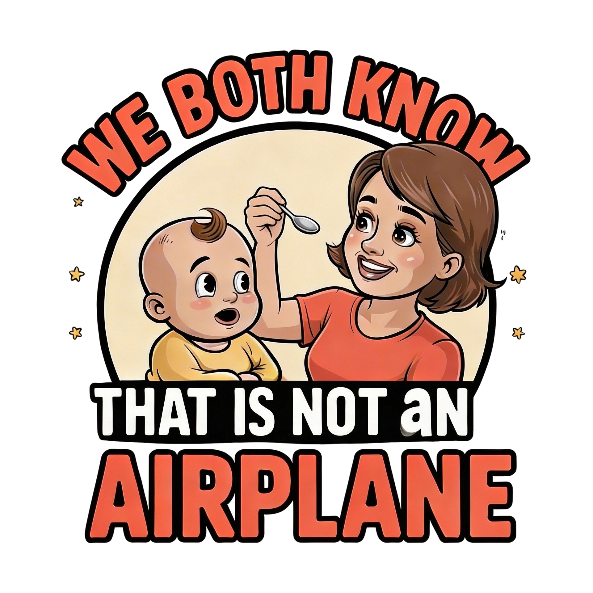 We Both Know That is Not an Airplane - Bib