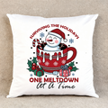 Surviving the Holidays One Meltdown at a Time - Throw Pillow Cover