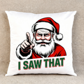 I Saw That - Throw Pillow Cover